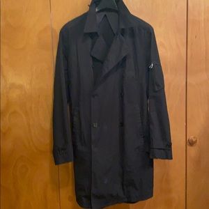 Helmut Lang black belted trench — women’s/unisex